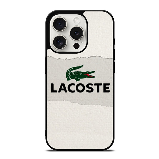 LACOSTE LOGO 1 iPhone 15 Pro Case Cover