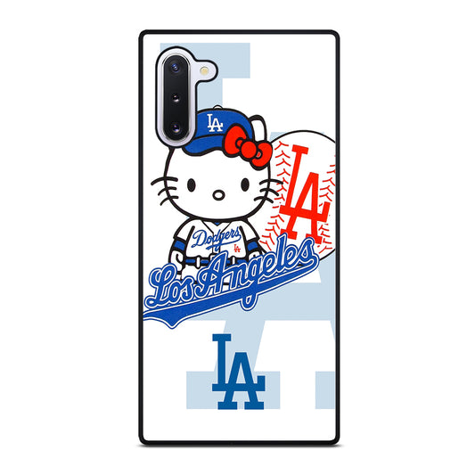 LA DODGERS HELLO KITTY MLB 1 Samsung Galaxy Note 10 Case Cover