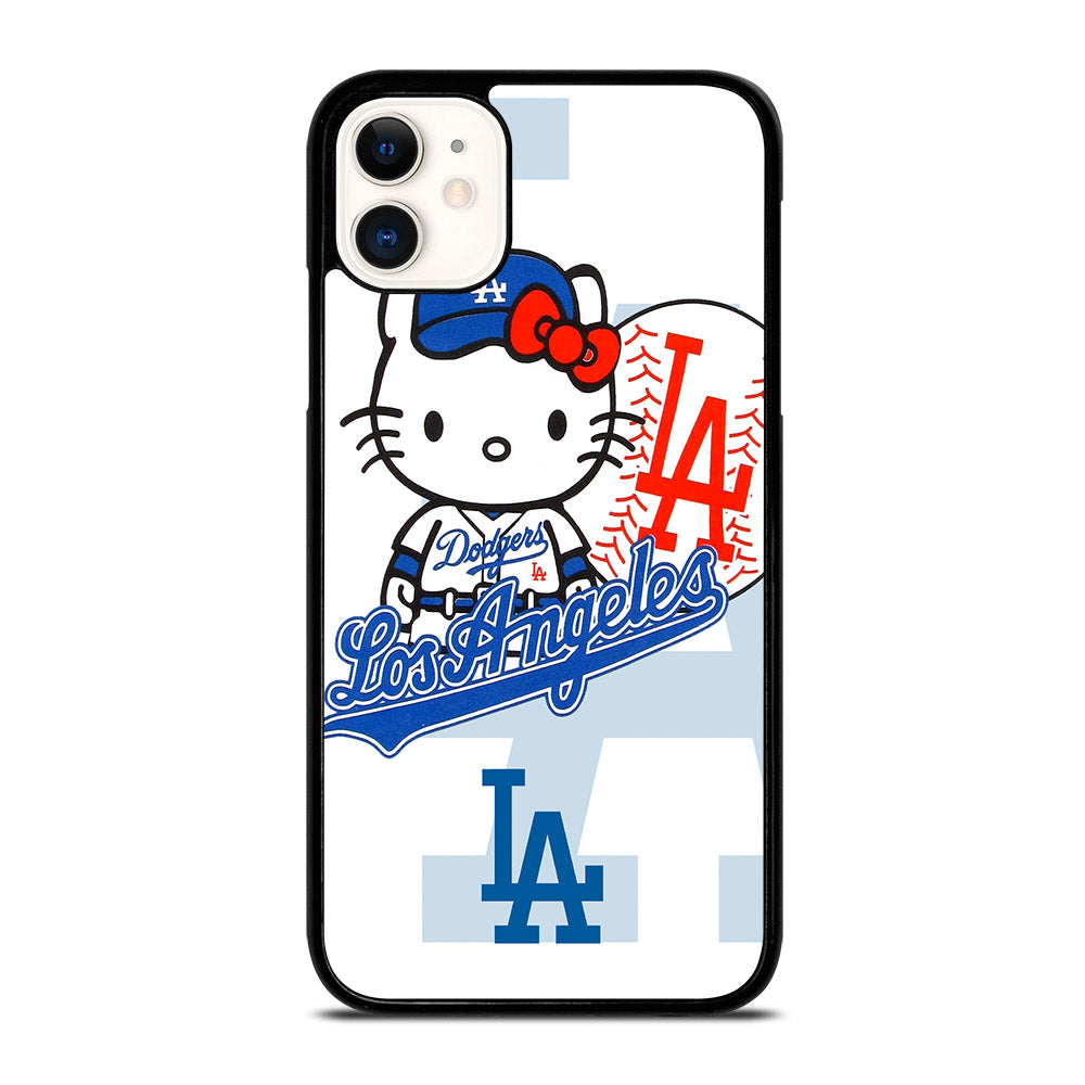 LA DODGERS HELLO KITTY MLB 1 iPhone 11 Case Cover