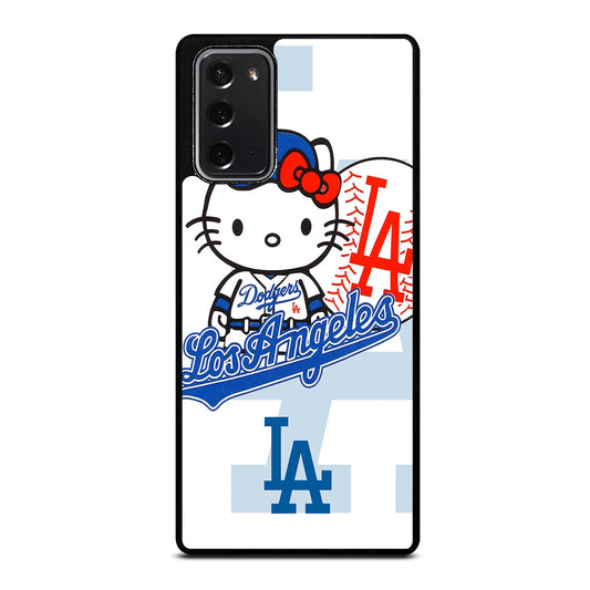 LA DODGERS HELLO KITTY MLB 1 Samsung Galaxy Note 20 Case Cover