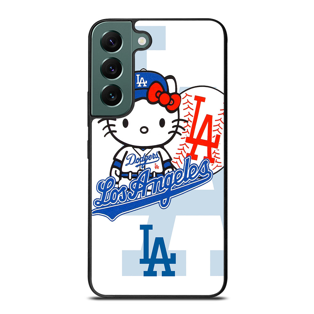 LA DODGERS HELLO KITTY MLB 1 Samsung Galaxy S22 Case Cover