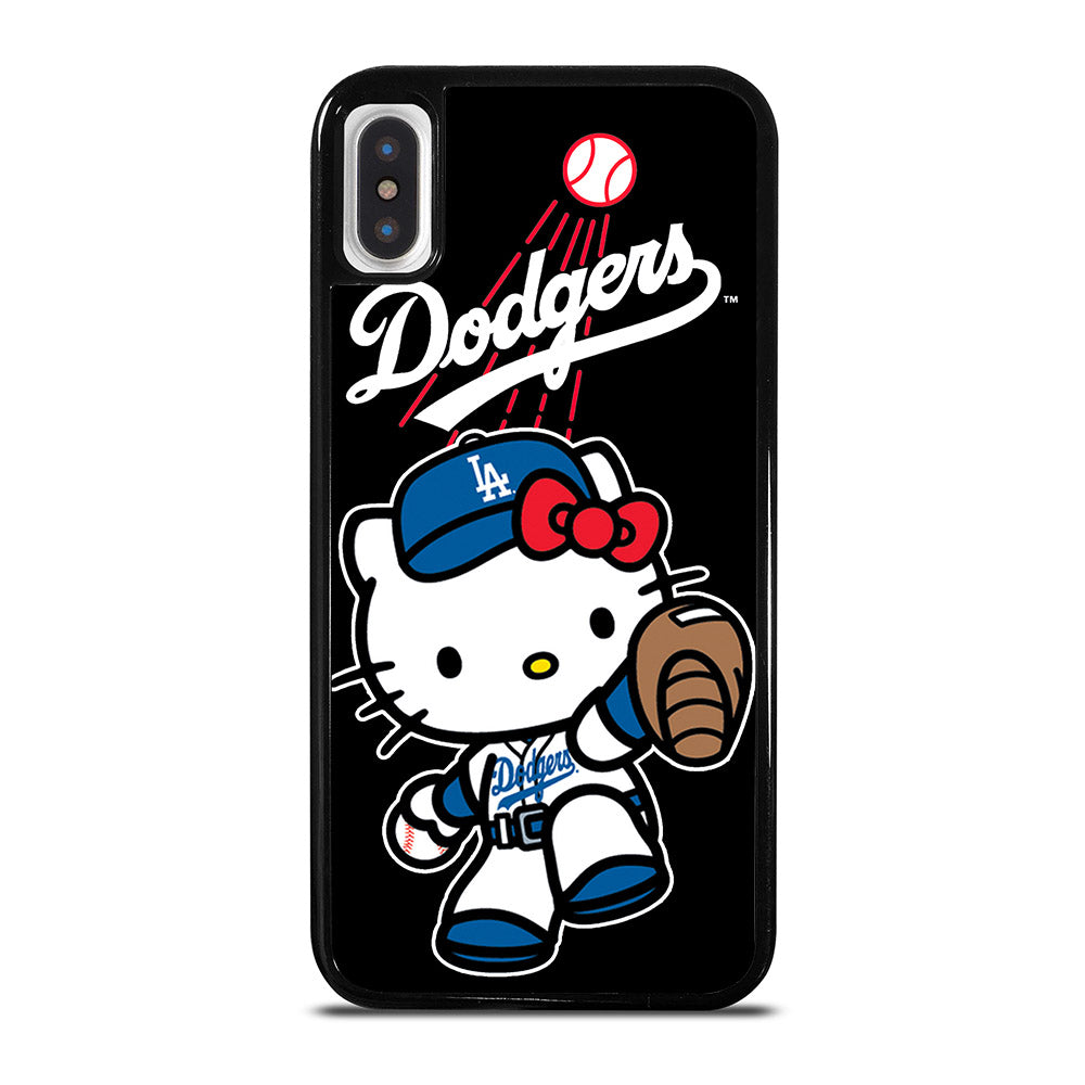 LA DODGERS HELLO KITTY MLB 2 iPhone X / XS Case Cover