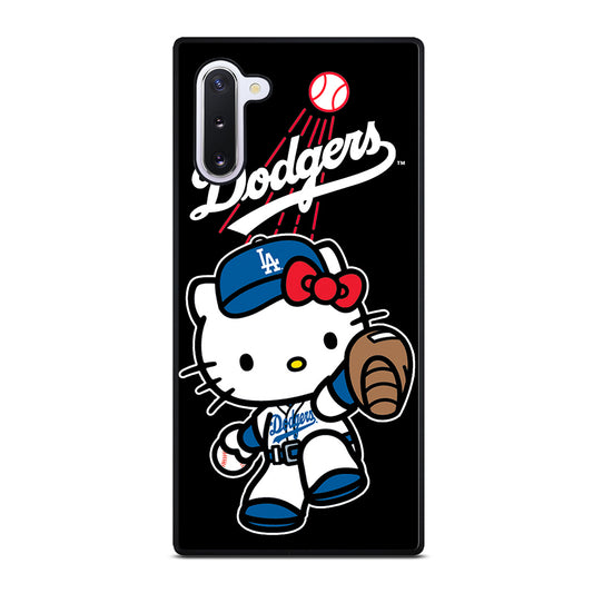 LA DODGERS HELLO KITTY MLB 2 Samsung Galaxy Note 10 Case Cover