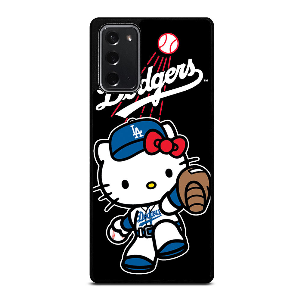 LA DODGERS HELLO KITTY MLB 2 Samsung Galaxy Note 20 Case Cover