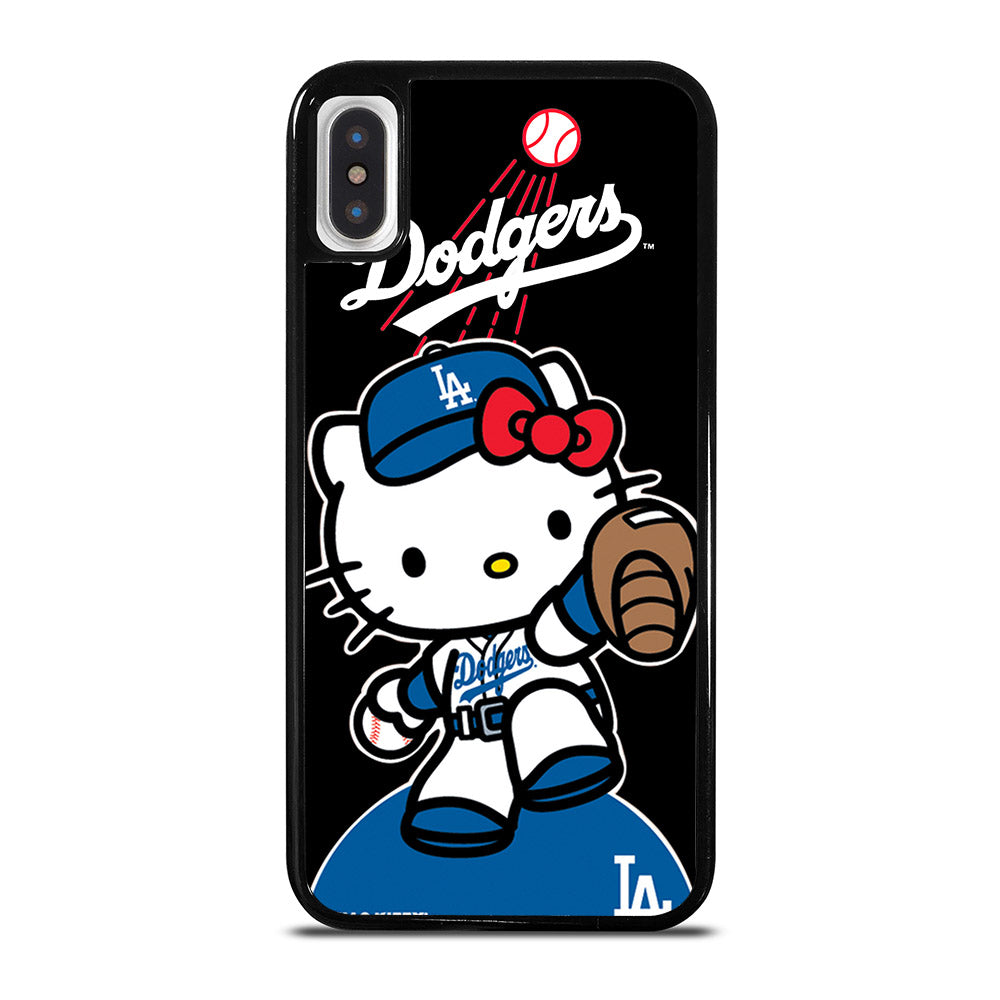 LA DODGERS HELLO KITTY MLB 3 iPhone X / XS Case Cover