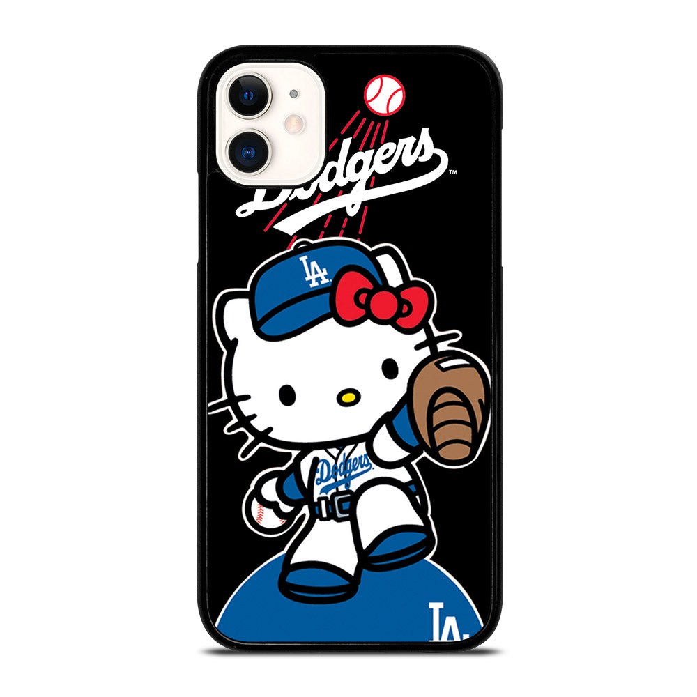 LA DODGERS HELLO KITTY MLB 3 iPhone 11 Case Cover