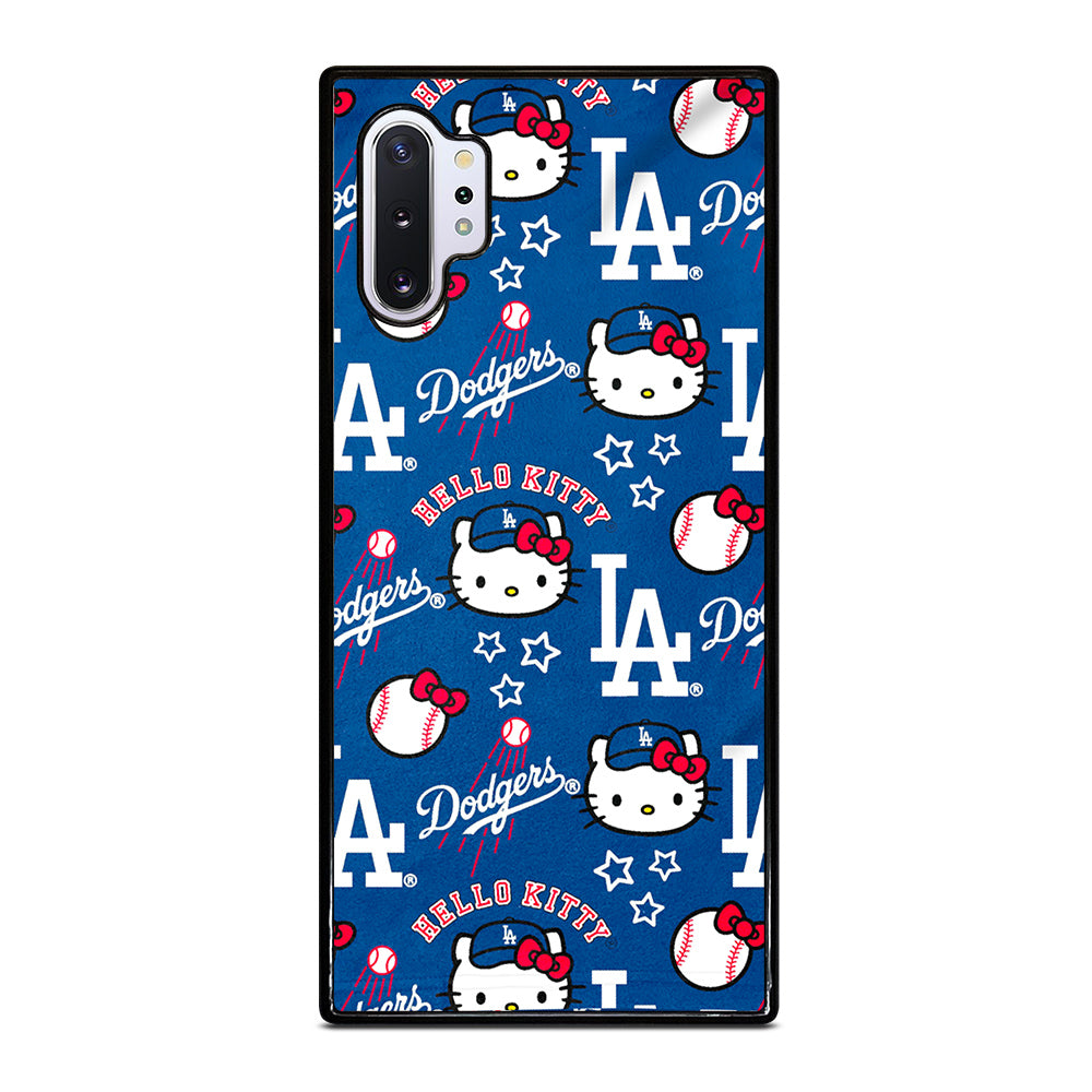 LA DODGERS HELLO KITTY PATTERN Samsung Galaxy Note 10 Plus Case Cover