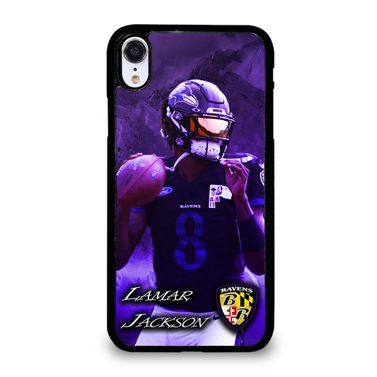 LAMAR JACKSON RAVENS FOOTBALL 1 iPhone XR Case Cover