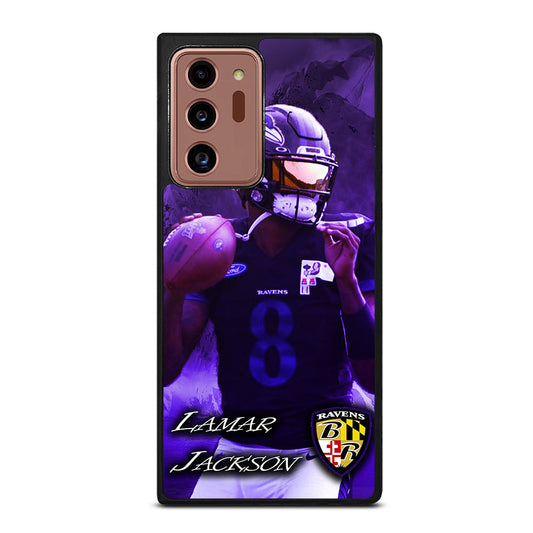 LAMAR JACKSON RAVENS FOOTBALL 1 Samsung Galaxy Note 20 Ultra Case Cover