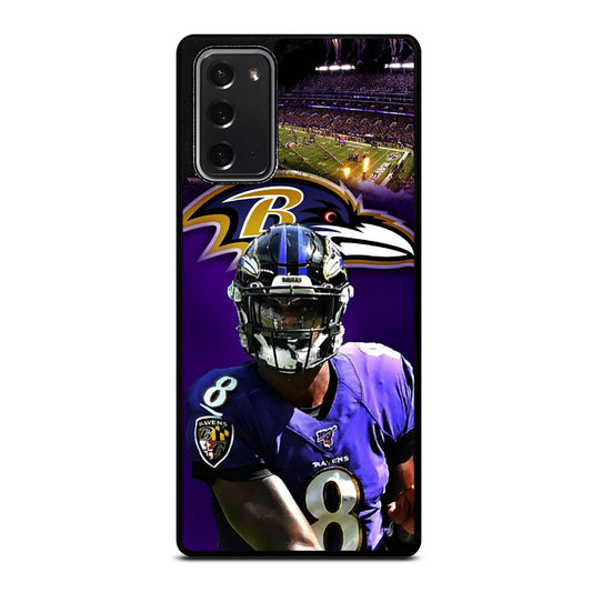 LAMAR JACKSON RAVENS FOOTBALL 2 Samsung Galaxy Note 20 Case Cover
