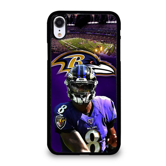 LAMAR JACKSON RAVENS FOOTBALL 2 iPhone XR Case Cover