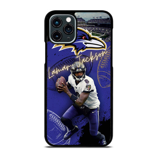 LAMAR JACKSON RAVENS FOOTBALL 3 iPhone 11 Pro Case Cover