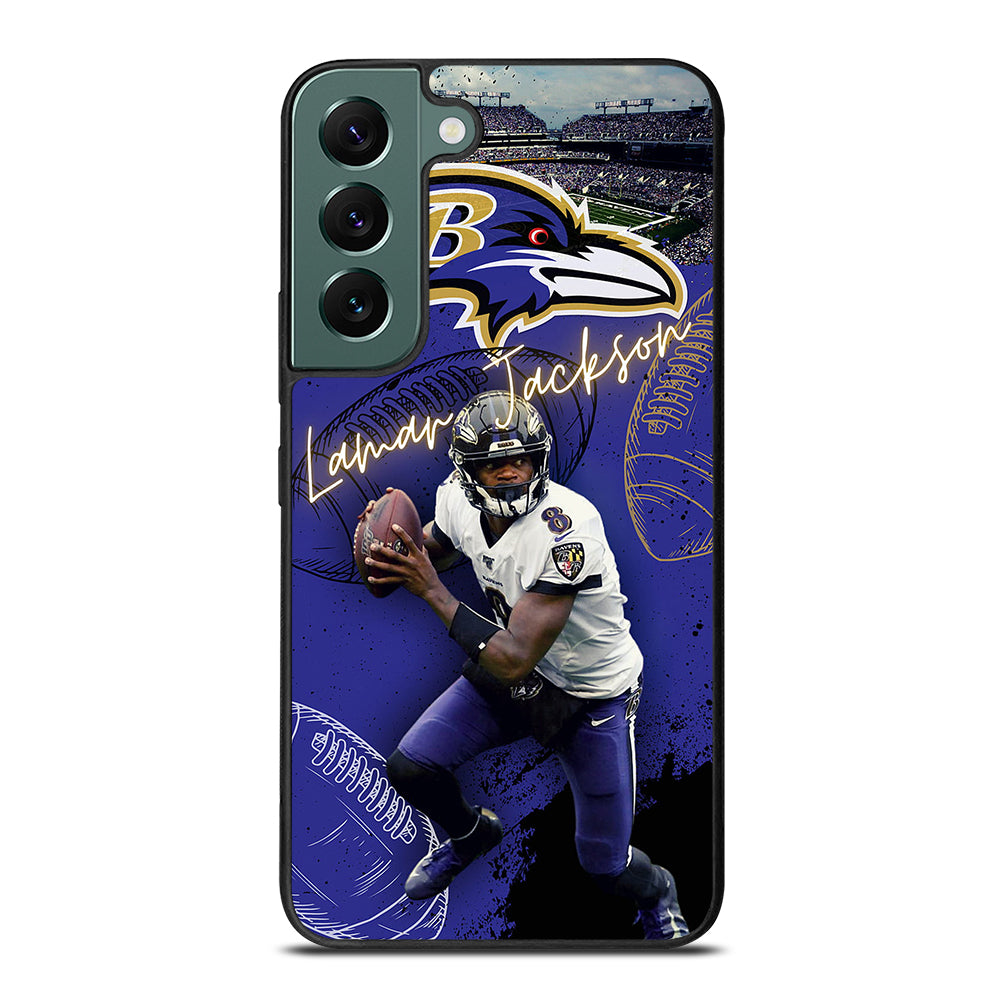 LAMAR JACKSON RAVENS FOOTBALL 3 Samsung Galaxy S22 Case Cover