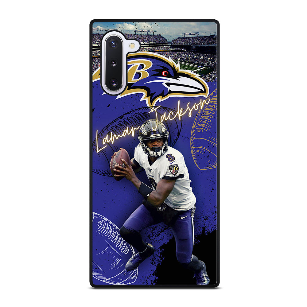 LAMAR JACKSON RAVENS FOOTBALL 3 Samsung Galaxy Note 10 Case Cover