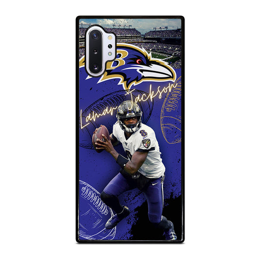 LAMAR JACKSON RAVENS FOOTBALL 3 Samsung Galaxy Note 10 Plus Case Cover