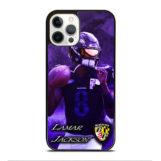 LAMAR JACKSON RAVENS FOOTBALL 1 iPhone 12 Pro Case Cover