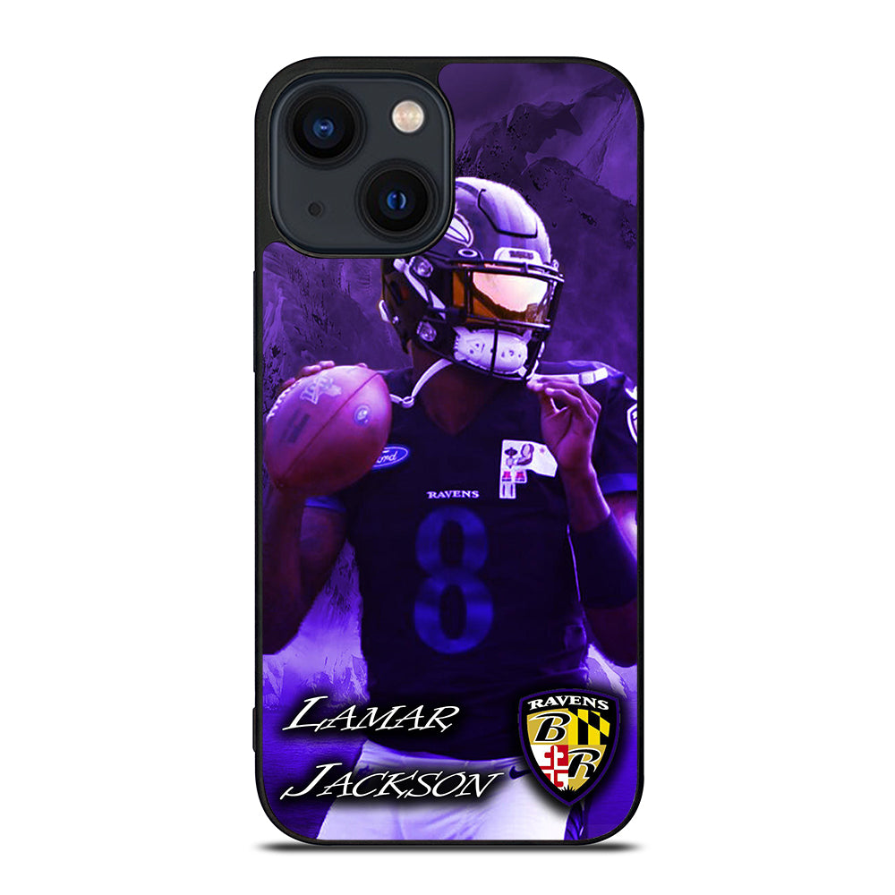 LAMAR JACKSON RAVENS FOOTBALL 1 iPhone 14 Plus Case Cover