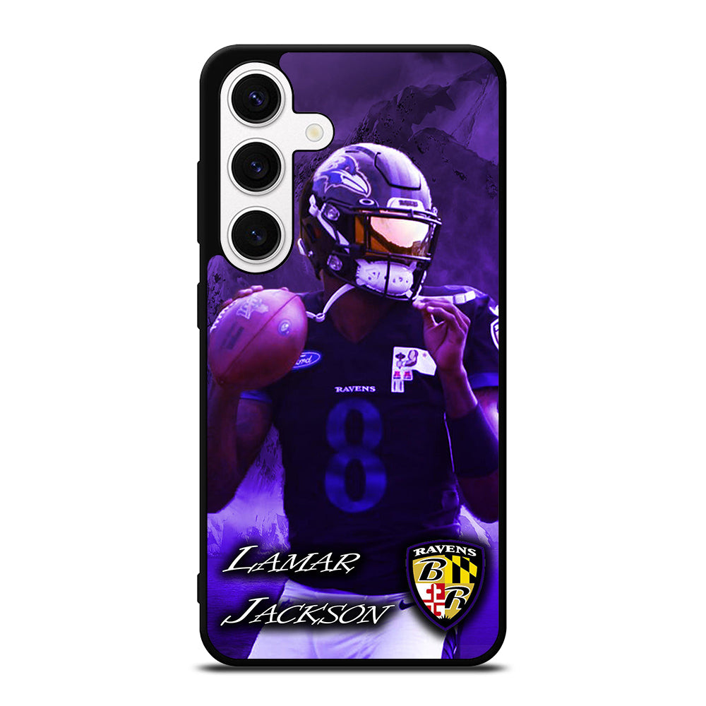 LAMAR JACKSON RAVENS FOOTBALL 1 Samsung Galaxy S24 Case Cover