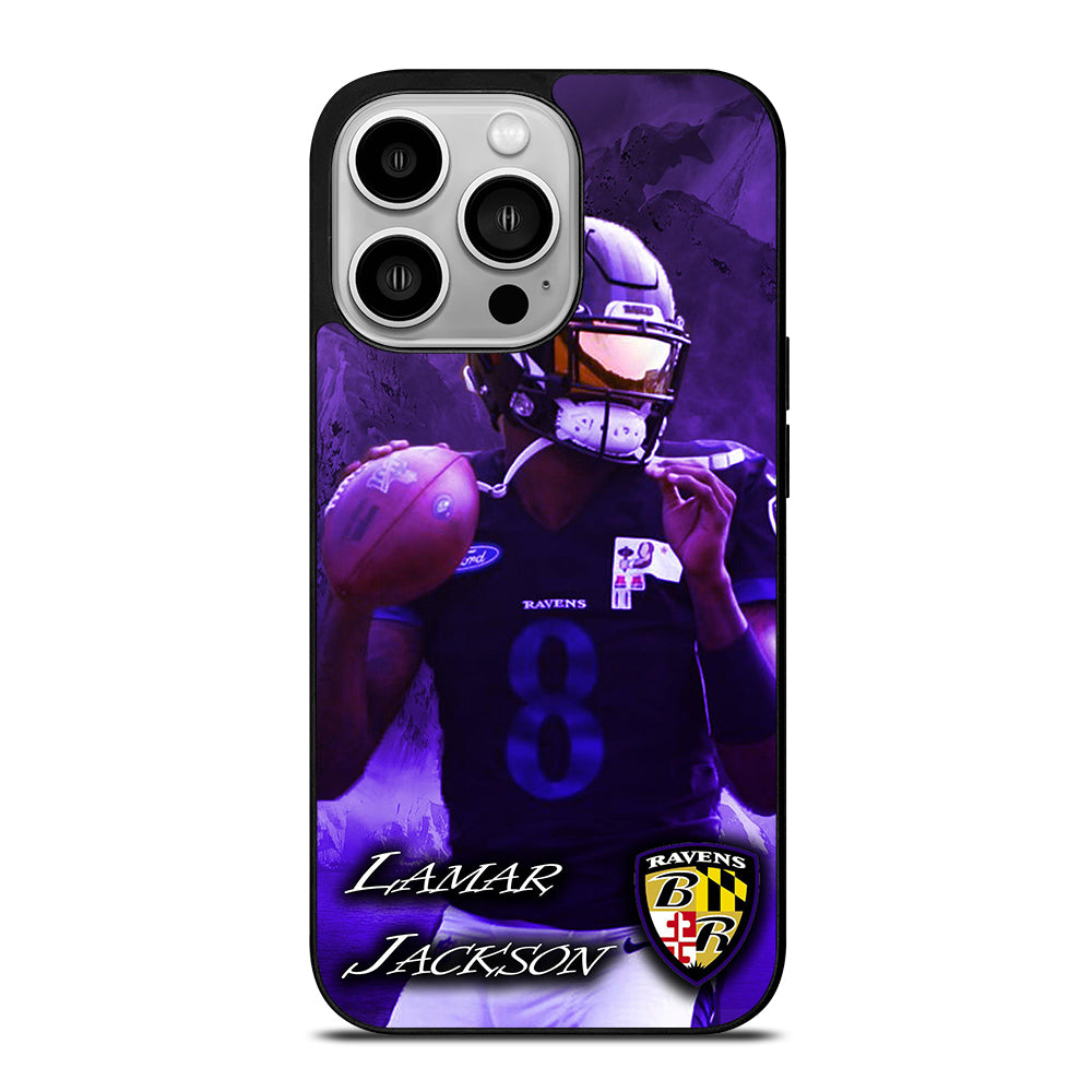 LAMAR JACKSON RAVENS FOOTBALL 1 iPhone 14 Pro Case Cover