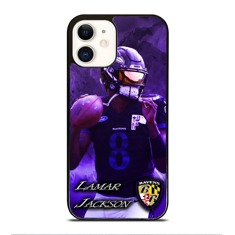 LAMAR JACKSON RAVENS FOOTBALL 1 iPhone 12 Case Cover