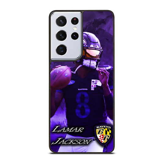 LAMAR JACKSON RAVENS FOOTBALL 1 Samsung Galaxy S21 Ultra Case Cover