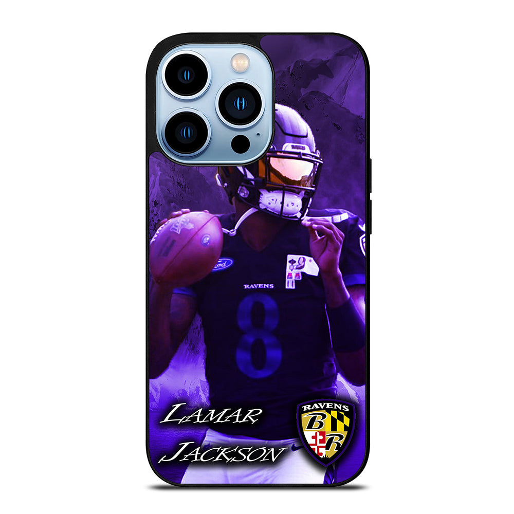 LAMAR JACKSON RAVENS FOOTBALL 1 iPhone 13 Pro Max Case Cover