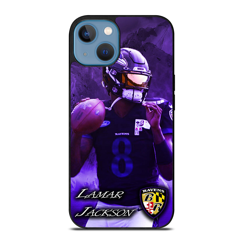 LAMAR JACKSON RAVENS FOOTBALL 1 iPhone 13 Case Cover