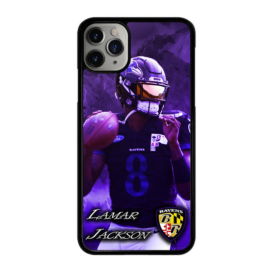 LAMAR JACKSON RAVENS FOOTBALL 1 iPhone 11 Pro Max Case Cover