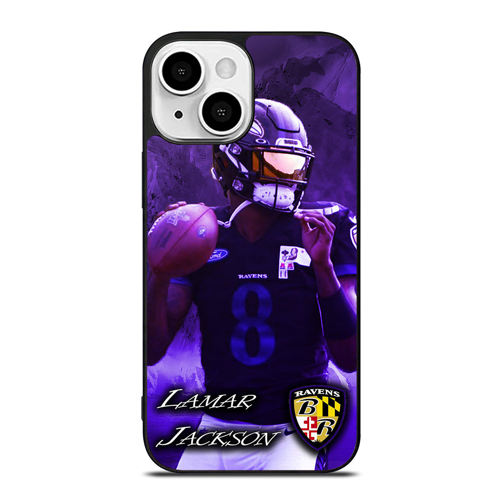 LAMAR JACKSON RAVENS FOOTBALL 1 iPhone 13 Mini Case Cover