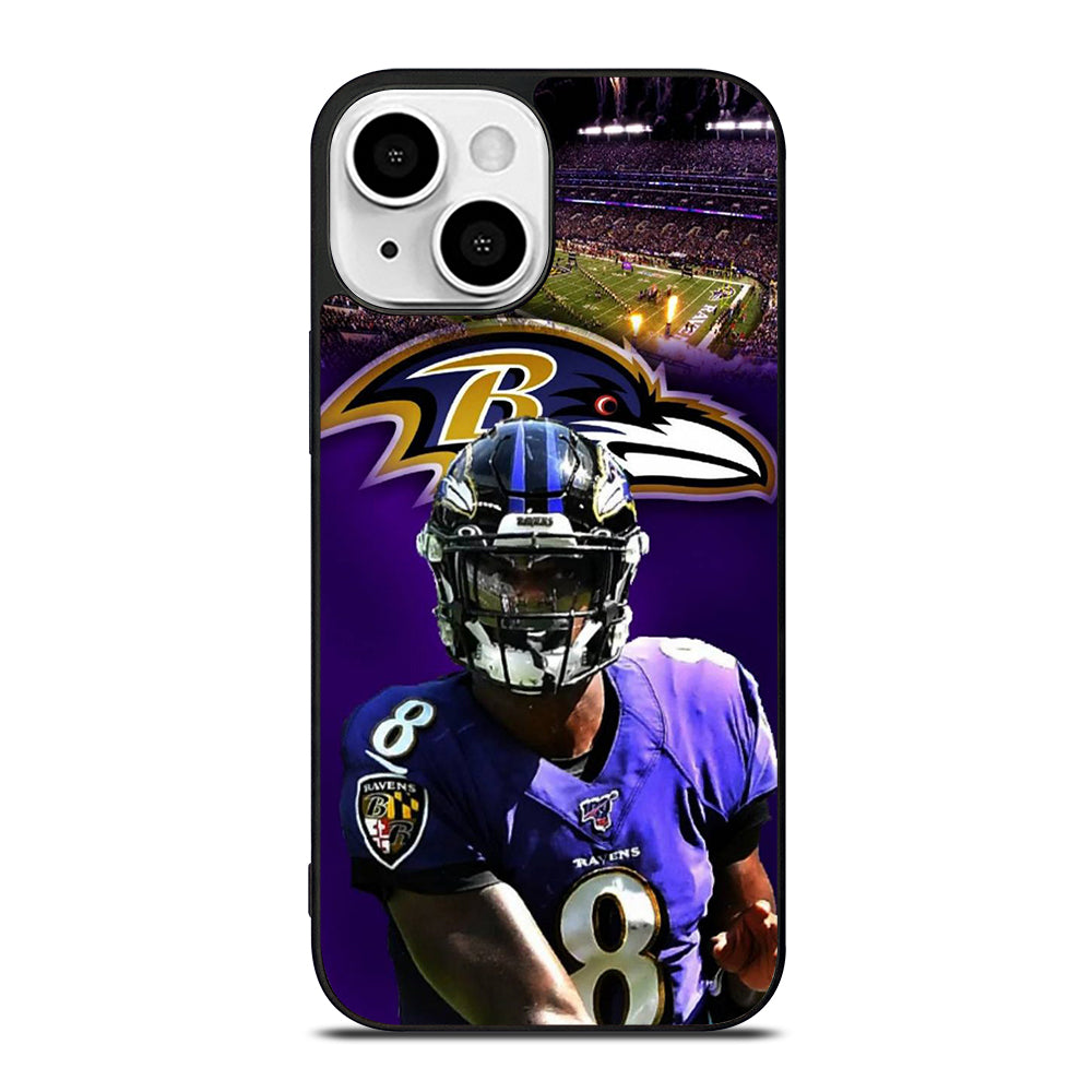 LAMAR JACKSON RAVENS FOOTBALL 2 iPhone 13 Mini Case Cover