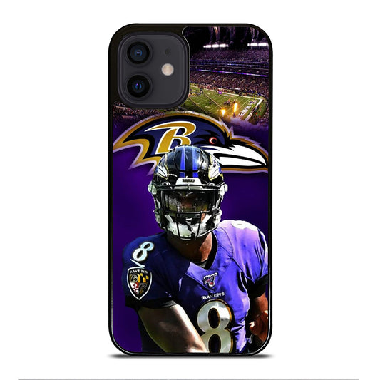 LAMAR JACKSON RAVENS FOOTBALL 2 iPhone 12 Mini Case Cover