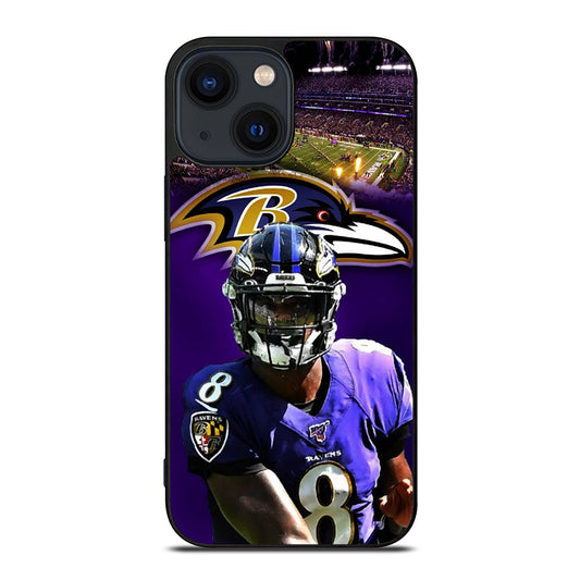 LAMAR JACKSON RAVENS FOOTBALL 2 iPhone 14 Plus Case Cover
