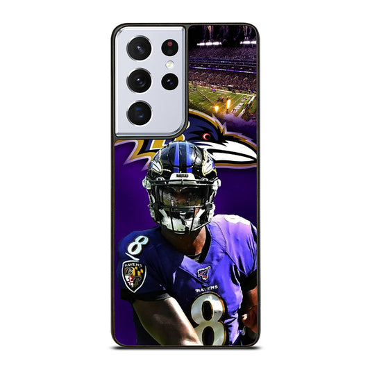 LAMAR JACKSON RAVENS FOOTBALL 2 Samsung Galaxy S21 Ultra Case Cover