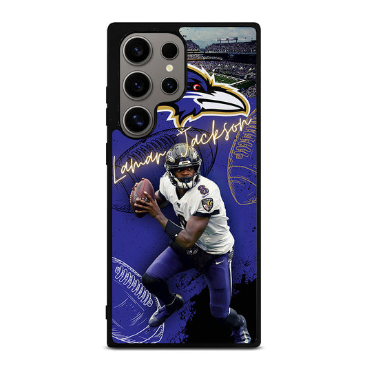 LAMAR JACKSON RAVENS FOOTBALL 3 Samsung Galaxy S24 Ultra Case Cover