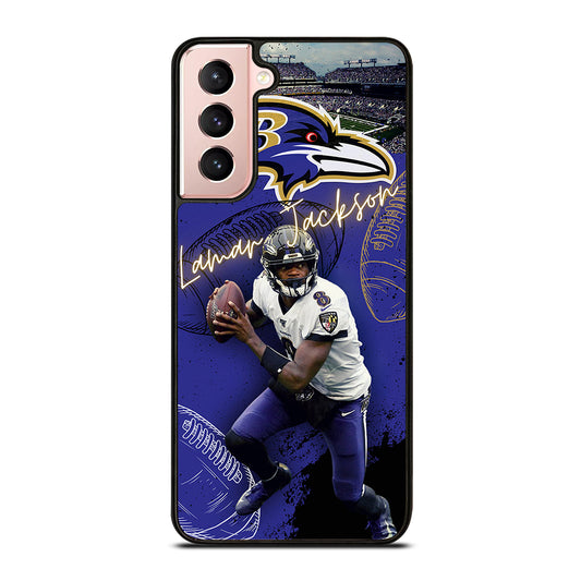 LAMAR JACKSON RAVENS FOOTBALL 3 Samsung Galaxy S21 Case Cover