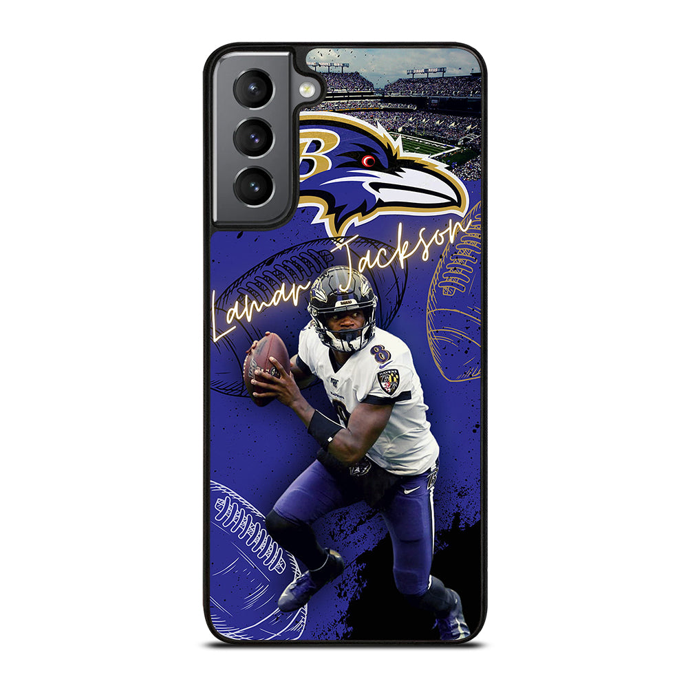 LAMAR JACKSON RAVENS FOOTBALL 3 Samsung Galaxy S21 Plus Case Cover