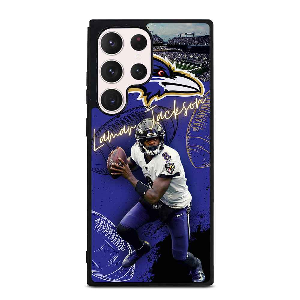 LAMAR JACKSON RAVENS FOOTBALL 3 Samsung Galaxy S23 Ultra Case Cover