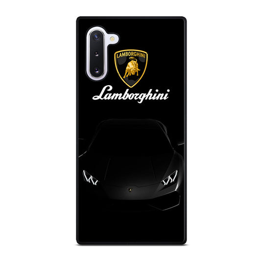 LAMBORGHINI BLACK CAR Samsung Galaxy Note 10 Case Cover