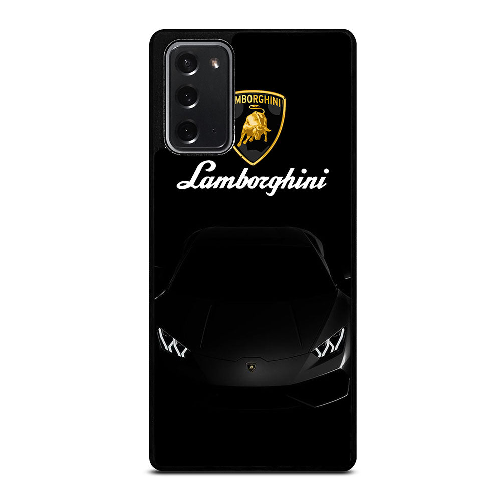 LAMBORGHINI BLACK CAR Samsung Galaxy Note 20 Case Cover