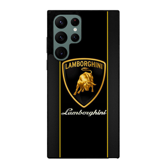 LAMBORGHINI CARBON LOGO Samsung Galaxy S22 Ultra Case Cover