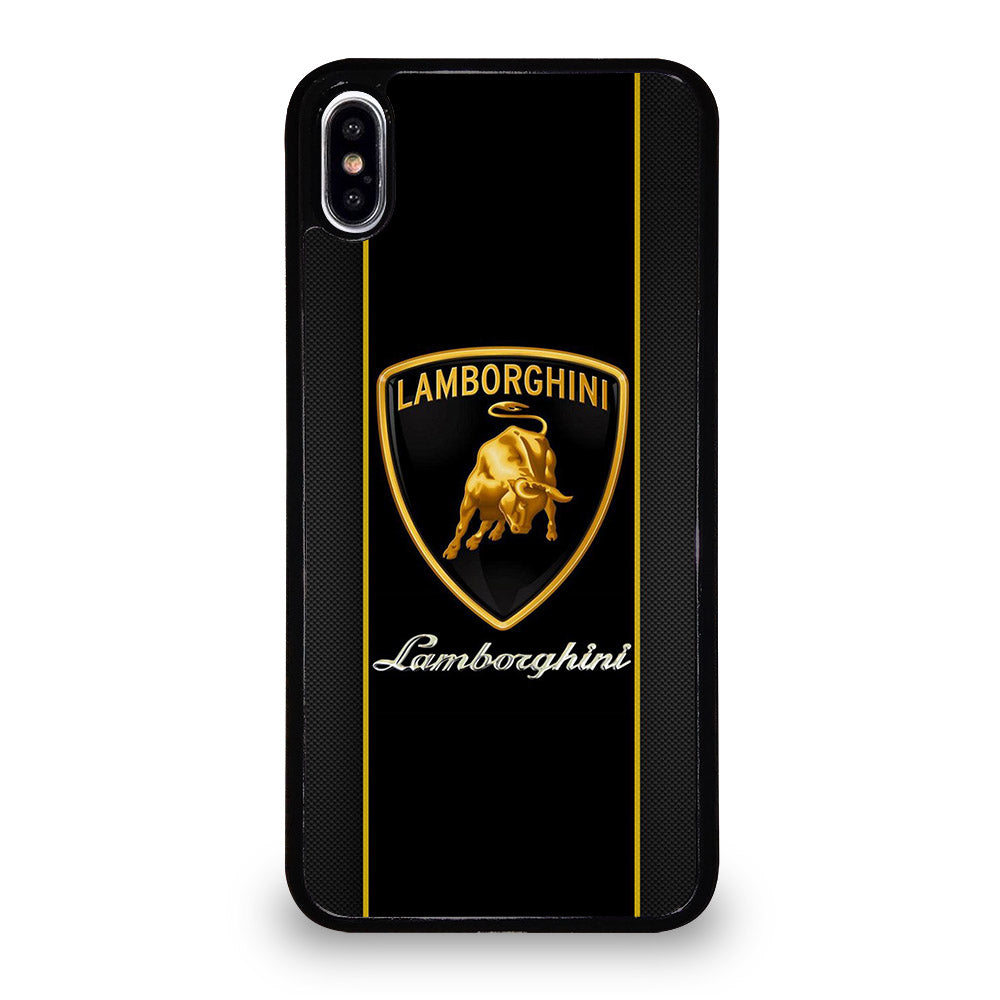 LAMBORGHINI CARBON LOGO iPhone XS Max Case Cover