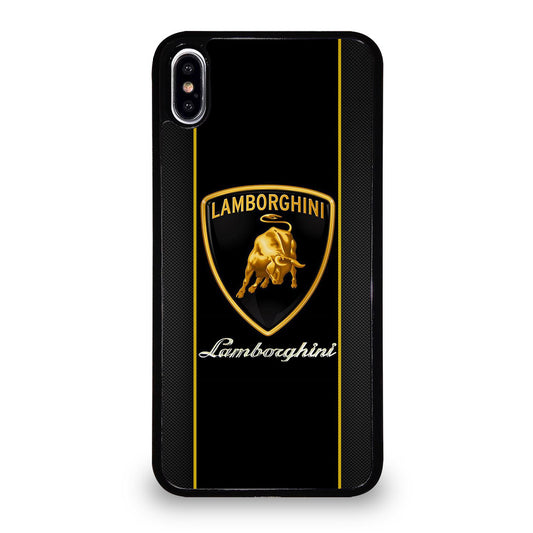LAMBORGHINI CARBON LOGO iPhone XS Max Case Cover