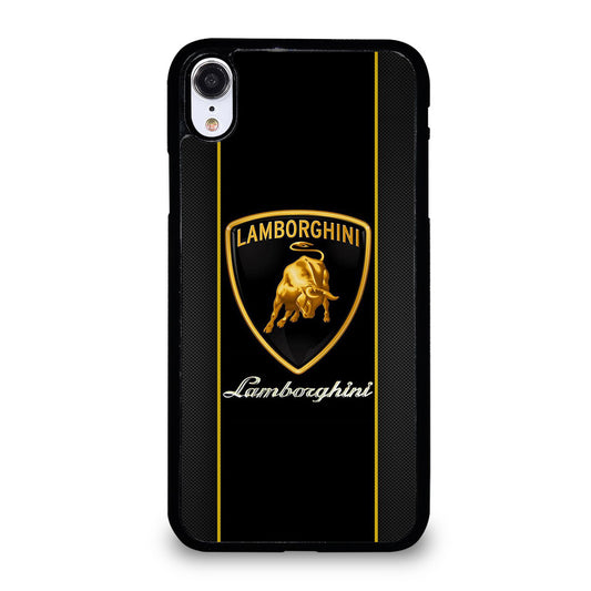 LAMBORGHINI CARBON LOGO iPhone XR Case Cover