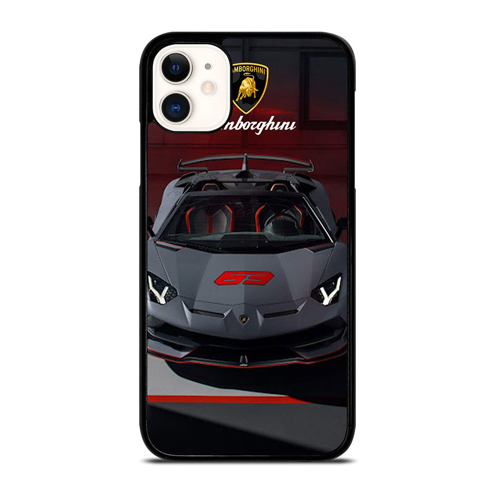 LAMBORGHINI GREY CAR iPhone 11 Case Cover