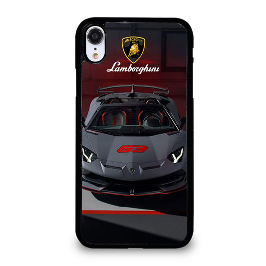 LAMBORGHINI GREY CAR iPhone XR Case Cover