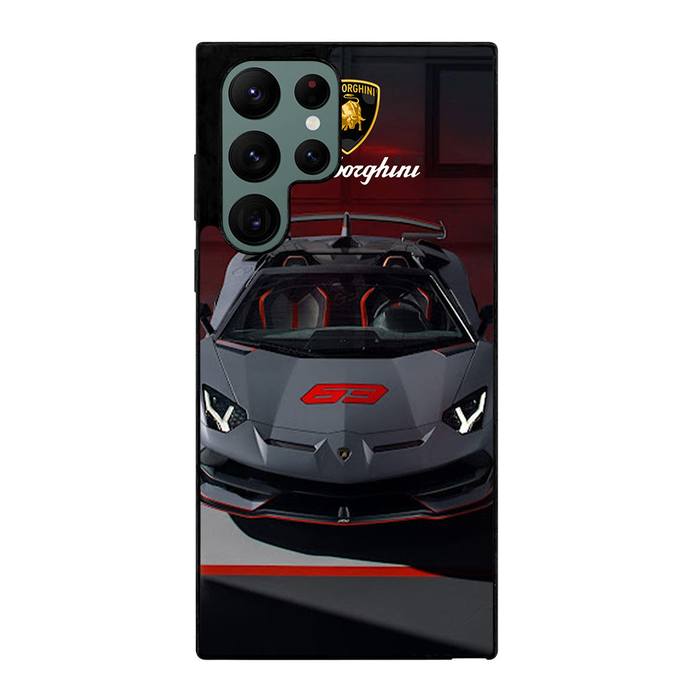 LAMBORGHINI GREY CAR Samsung Galaxy S22 Ultra Case Cover