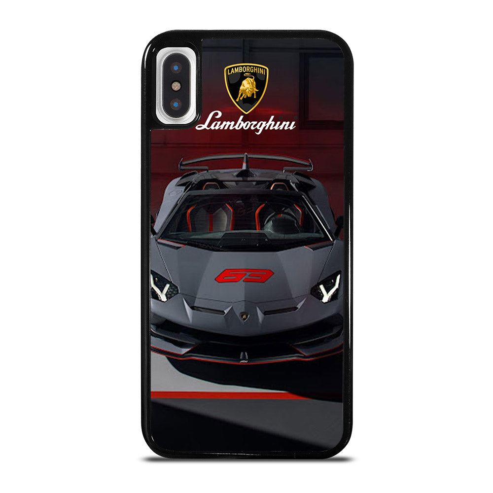 LAMBORGHINI GREY CAR iPhone X / XS Case Cover