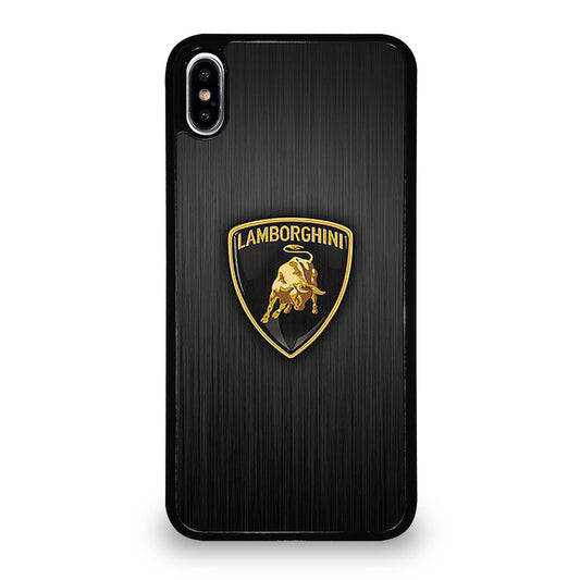 LAMBORGHINI METAL LOGO iPhone XS Max Case Cover