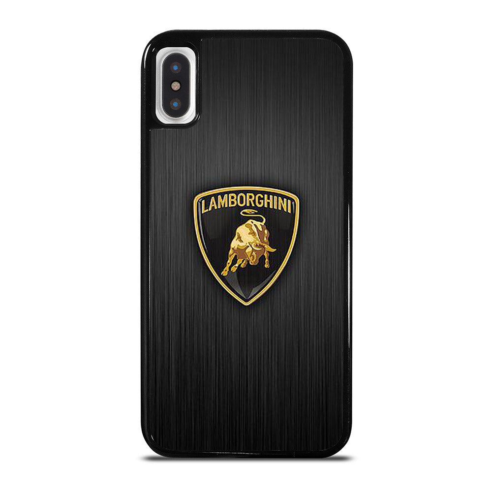 LAMBORGHINI METAL LOGO iPhone X / XS Case Cover