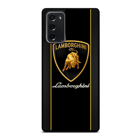 LAMBORGHINI STRIPE BLACK Samsung Galaxy Note 20 Case Cover
